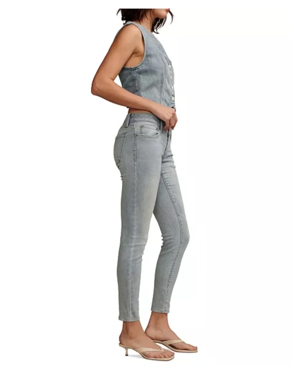 Lucky Brand Skinny‎ Lizzie Stretch Low Rise Jeans Only Worn Once